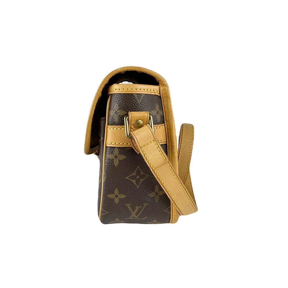 Louis Vuitton Monogram Sologne Shoulder Canvas Brown Bag Brown